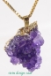 Preview: *Neu* Amethyst Druse Gold