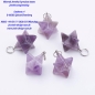 Preview: *echter Schmuck* Merkaba Amezthyst