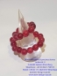 Preview: *Handarbeit* rotes armband