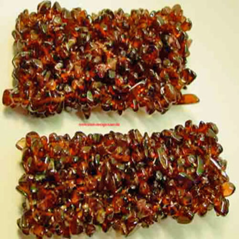 Granat Splitter Trommelsteinchen 4cm breit
