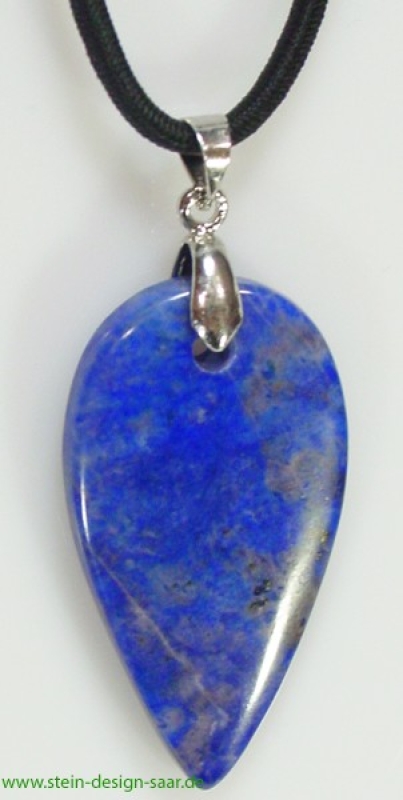 Lapislazuli Anhänger mit Schlaufe