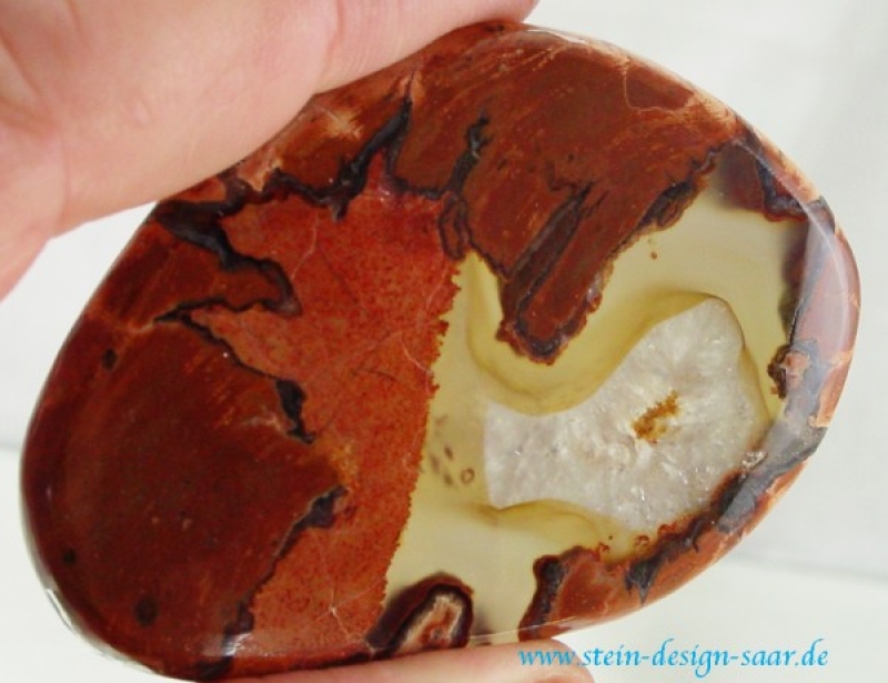 Thunder Egg australischer Amulett Stein