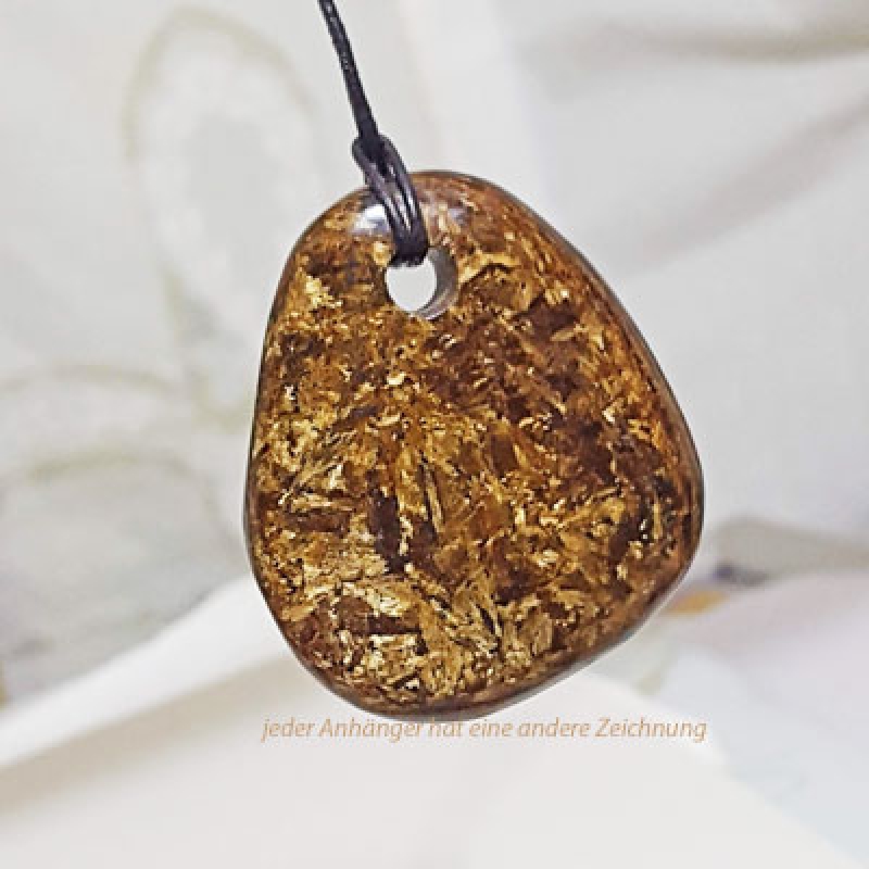 Preview: Bronzit Anhänger