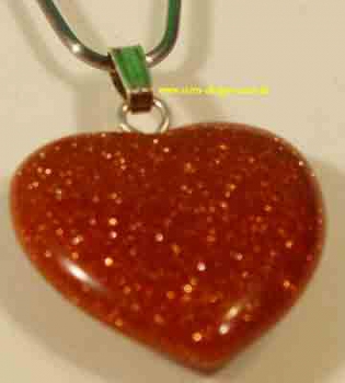 Preview: Mineralien Goldfluss Herz