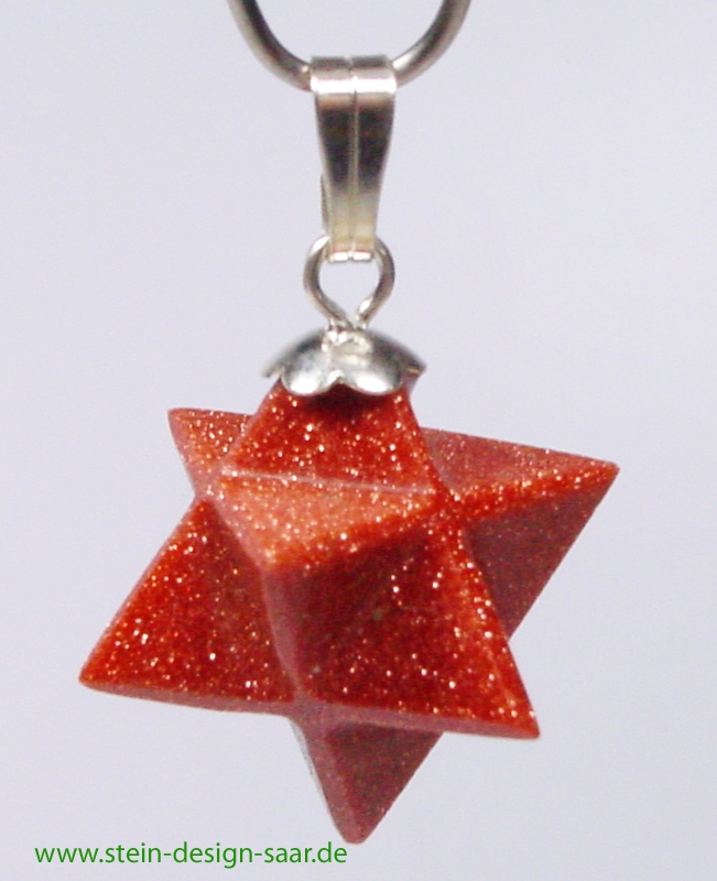 Preview: Goldfluss Stern Anhänger