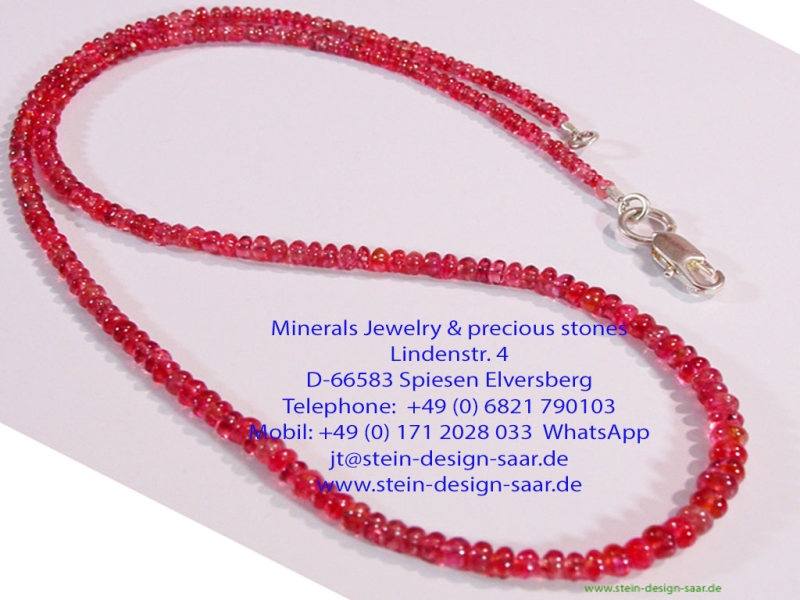 *echter Schmuck* Spinell rot