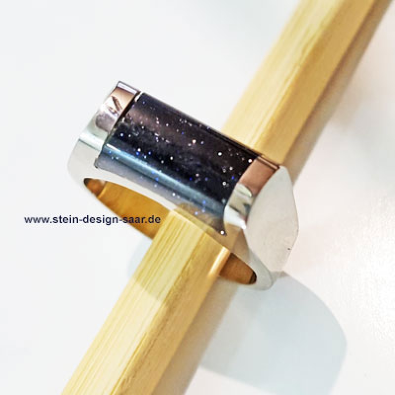 Preview: Ring Silber Blau