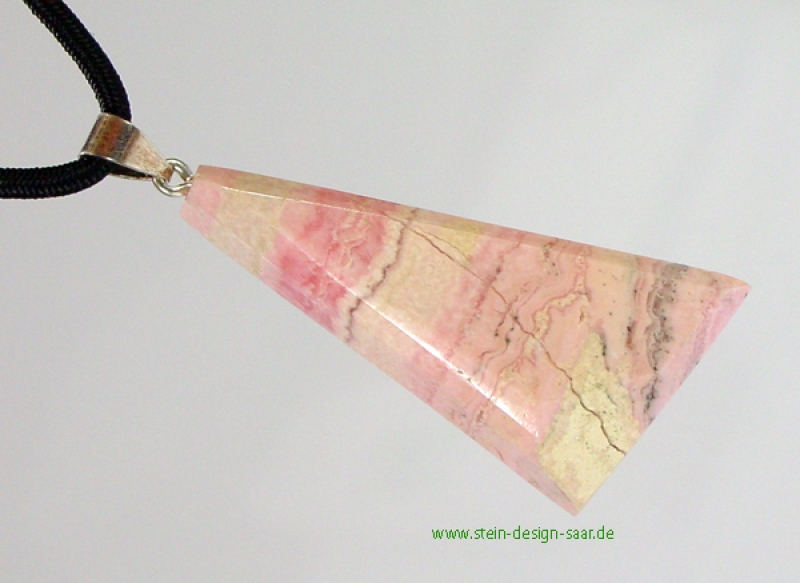 Preview: Rhodochrosit Edelstein pink