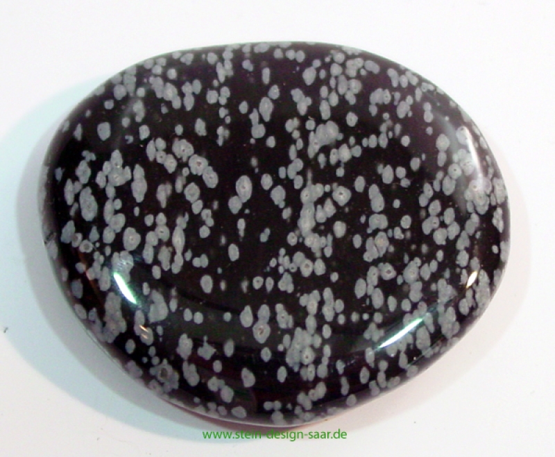 Edelsteine Schneeflocken Obsidian