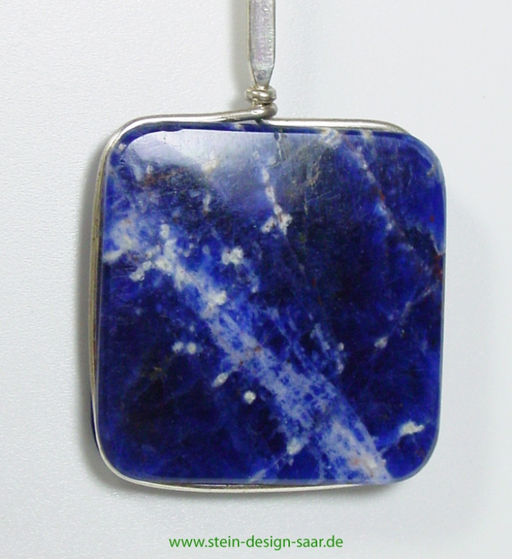 Preview: Sodalith mit Silber