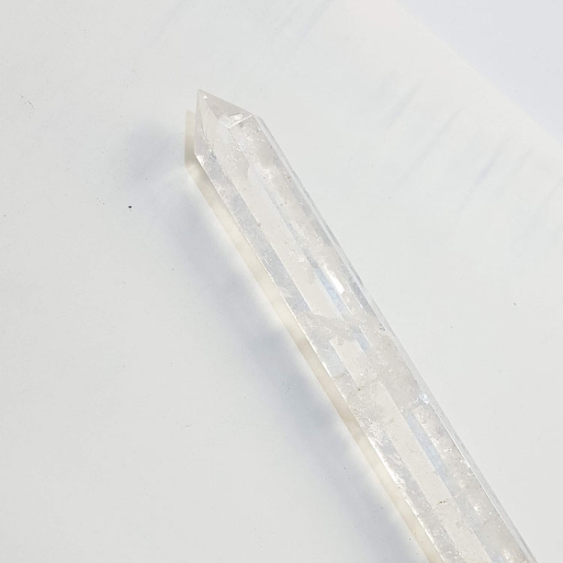 Bergkristall Edelstein Massagestab- Griffel
