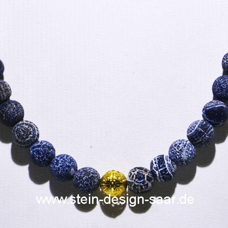 *echter Schmuck* blaue Kette