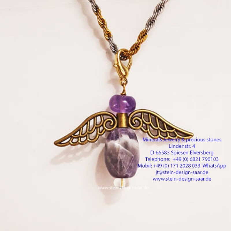 Preview: *Handarbeit* Amethyst Engel