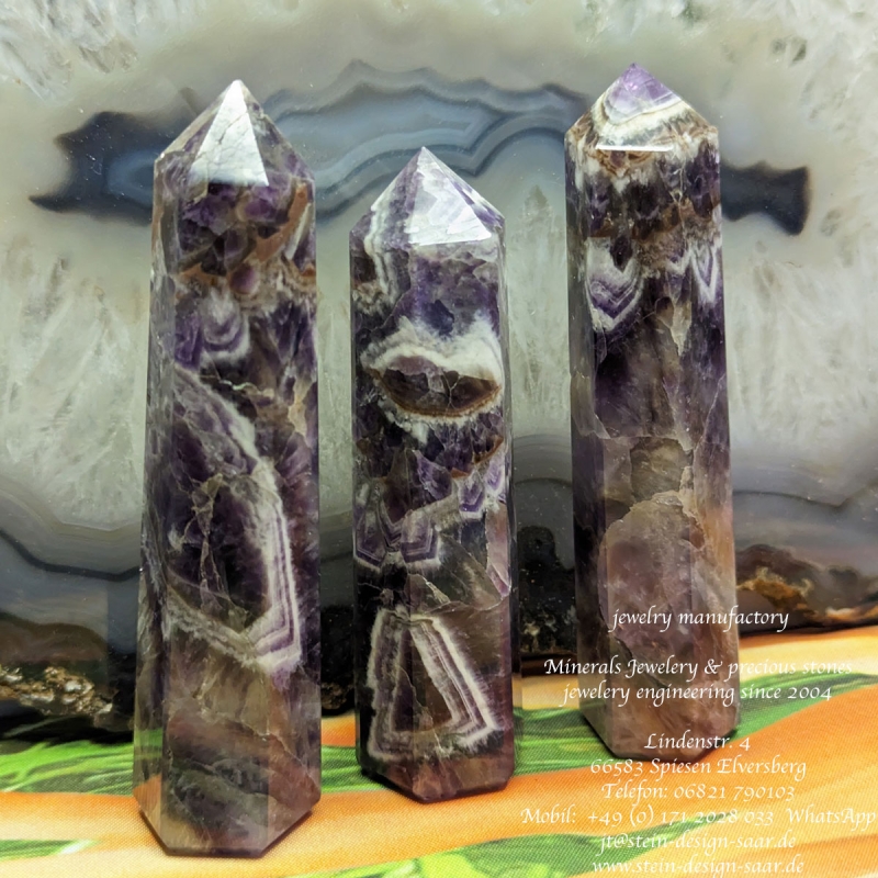 chakra Amethyst Turm