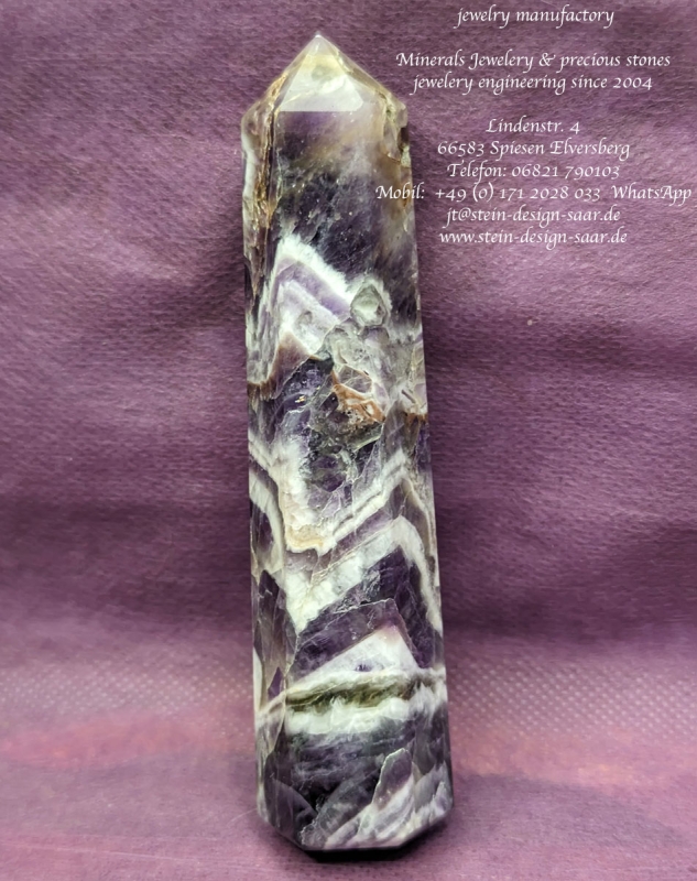 chakra Amethyst Turm