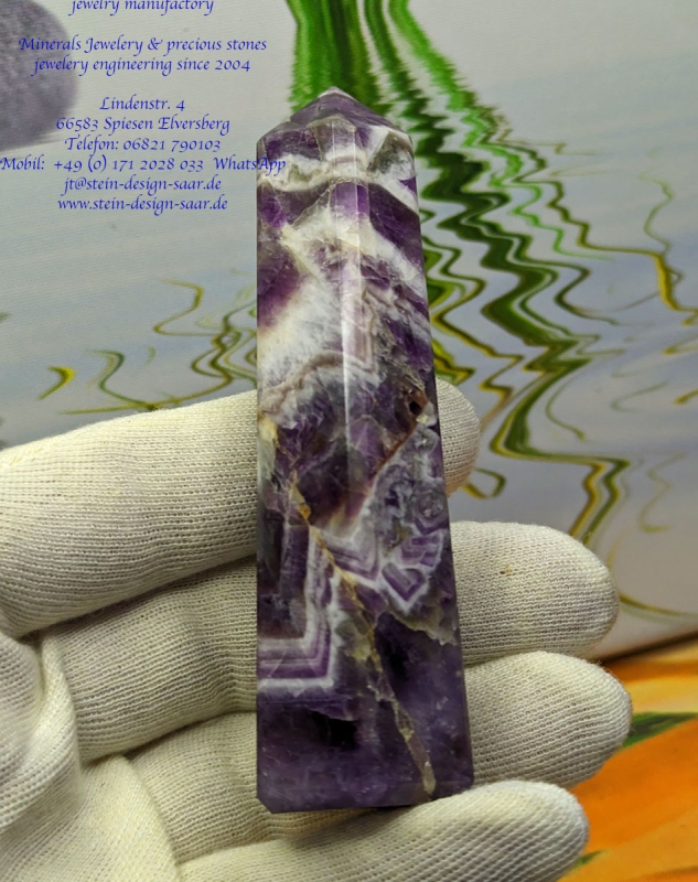 chakra Amethyst Turm