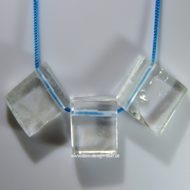 Preview: Mineralien Bergkristall flach