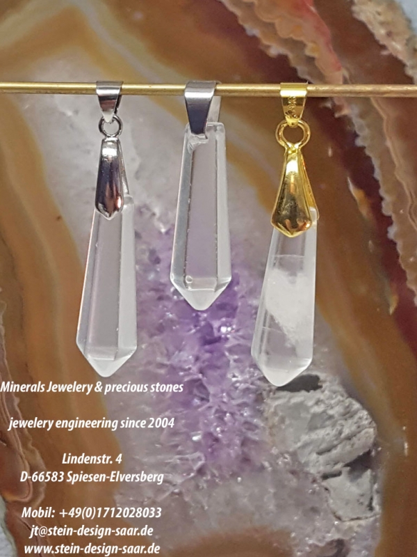 Preview: Edelsteine Bergkristall pendel