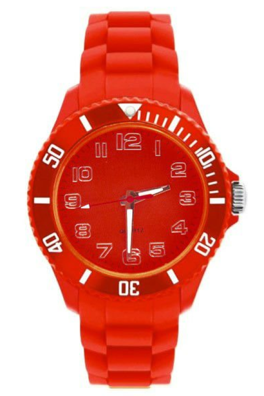 Armband Uhr Rot