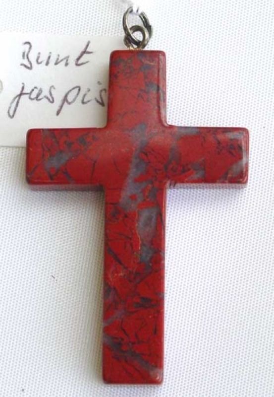 Jaspis rot, Benedikt XVI Kreuz