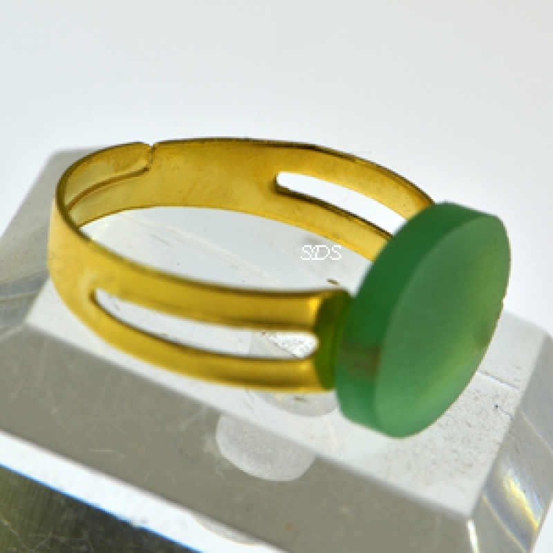 Preview: Chrysopras Edelstein Ring