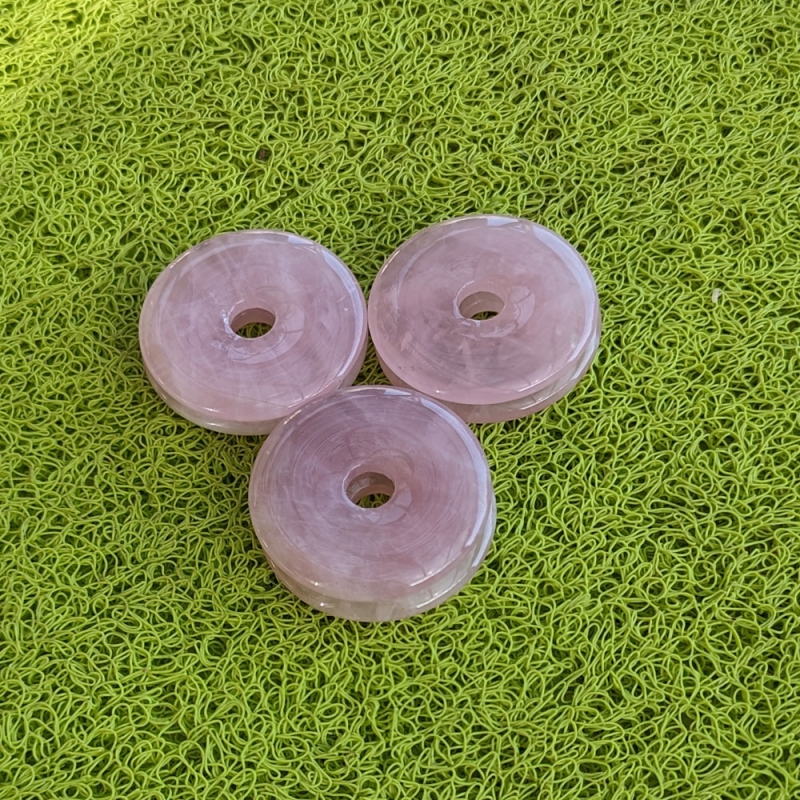 Rosenquarz Donut 50mm