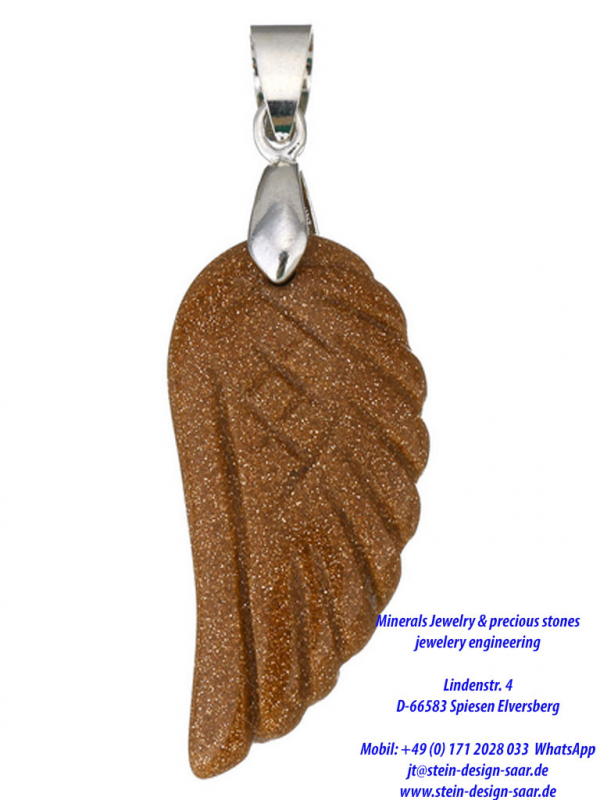 Preview: edelsteine Goldfluss Anhänger
