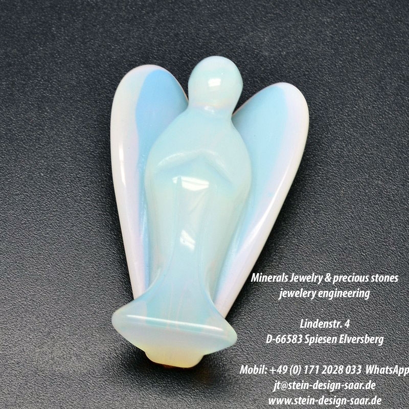 Preview: religiös opal schutzengel