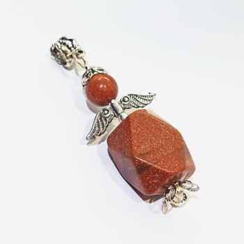 Preview: Goldfluss Silber Schutzengel