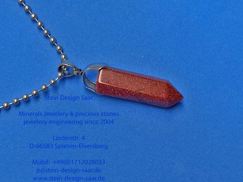 Preview: Edelsteine Spitze Anhänger