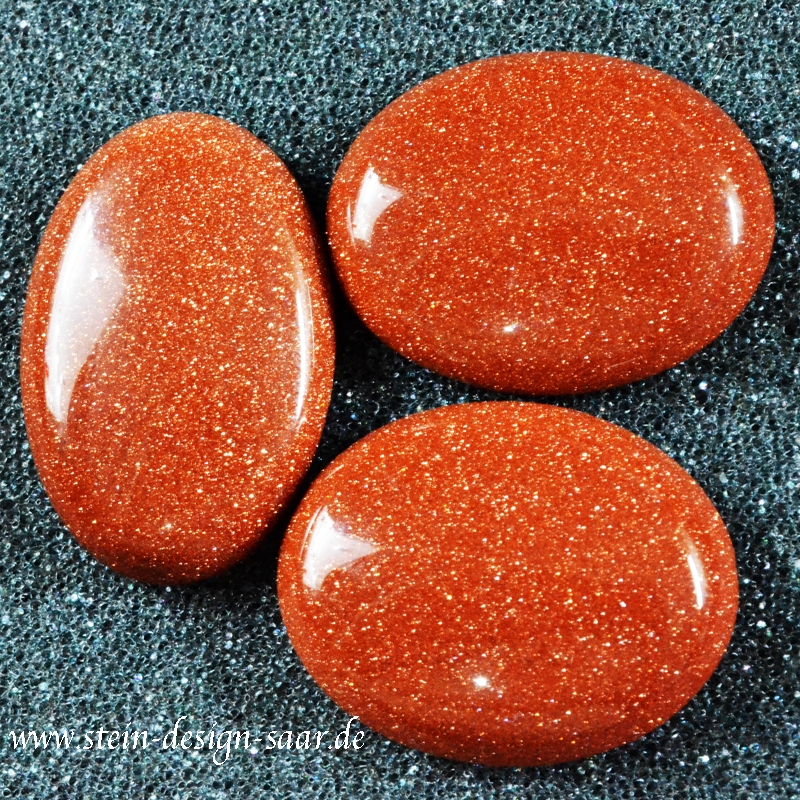 Preview: Goldfluss Ringstein Cabochon