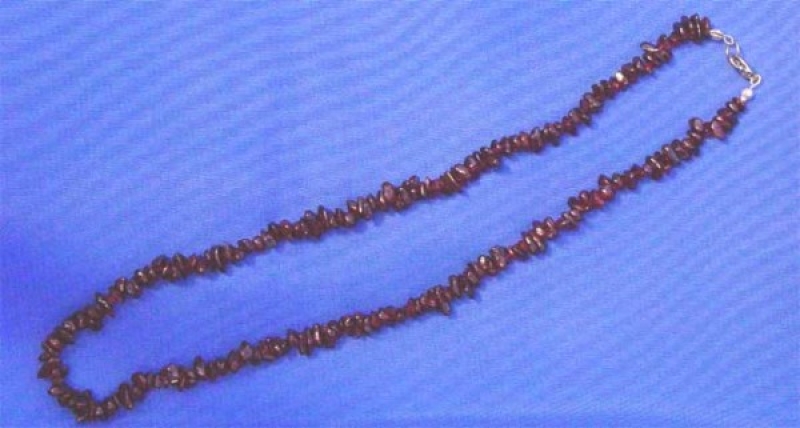 Granat -rot- Trommelsteinchen 45 cm