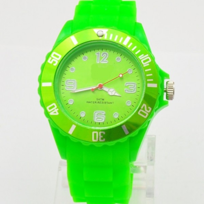 Armbanduhr grün neon Unisex