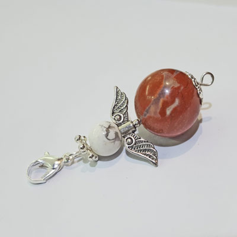 Preview: Edelsteine Engel Jaspis Magnesit