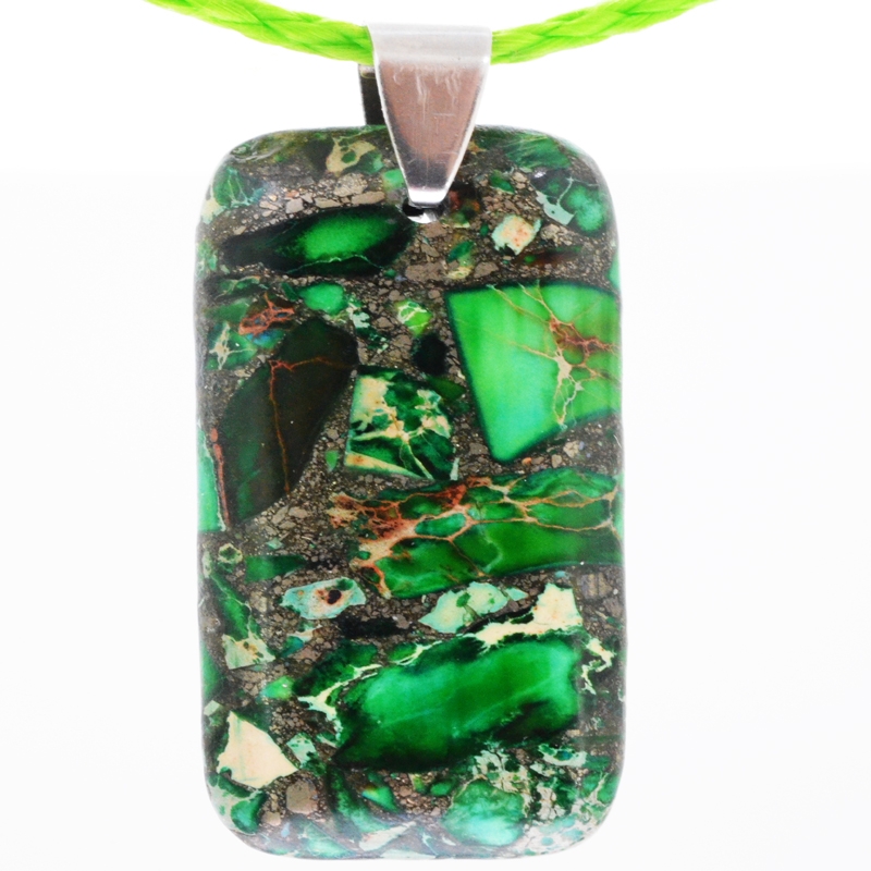 Preview: unikatschmuck Pyrit Anhänger