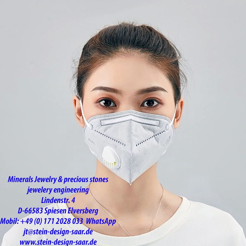 KN95 Maske PM2.5, Gesichtsmaske Atemschutzmaske