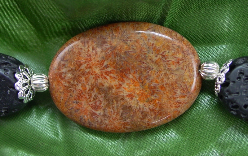 Mineralien Fossil Kette