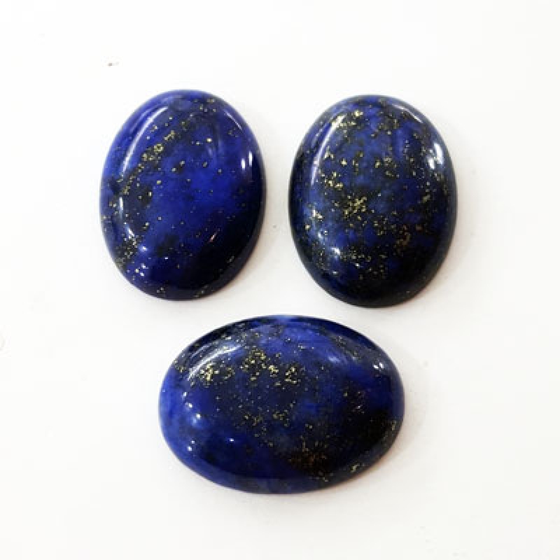 Lapislazuli Königsblau oval