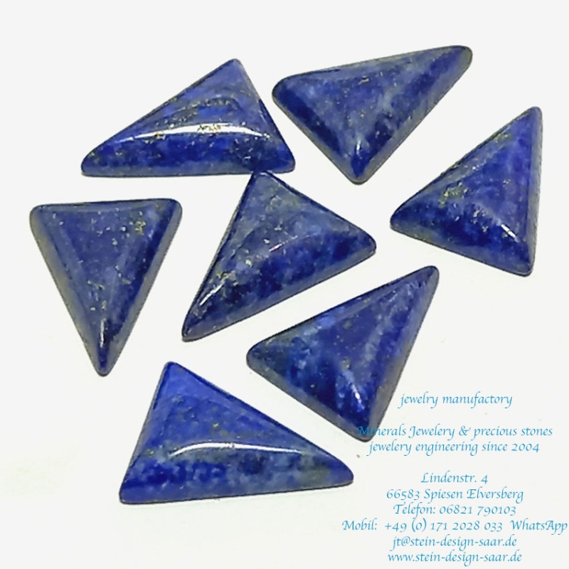 Preview: Lapis Königsblau Ringstein