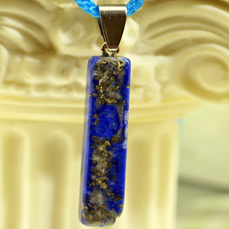 Lapislazuli langer Anhänger