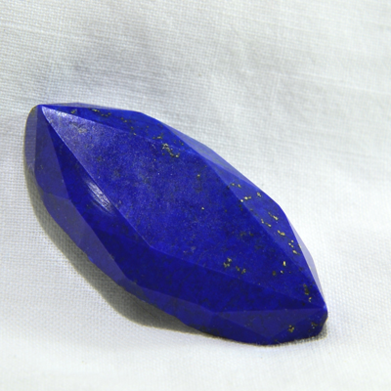 Lapislazuli oval facettiert