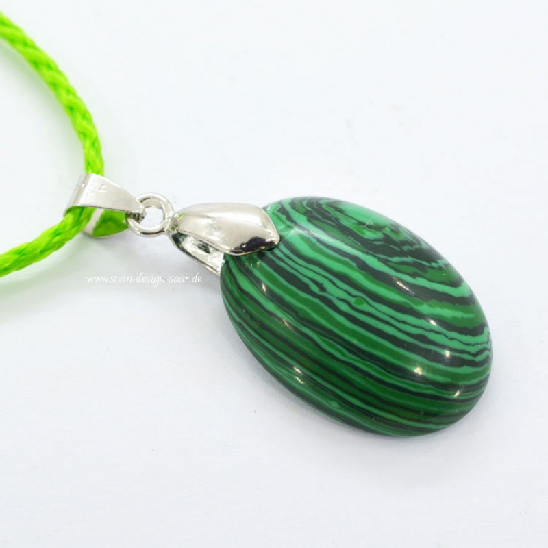 Preview: Malachit Silber Anhänger