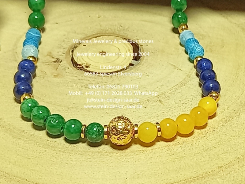 Handarbeit Chakra Kette