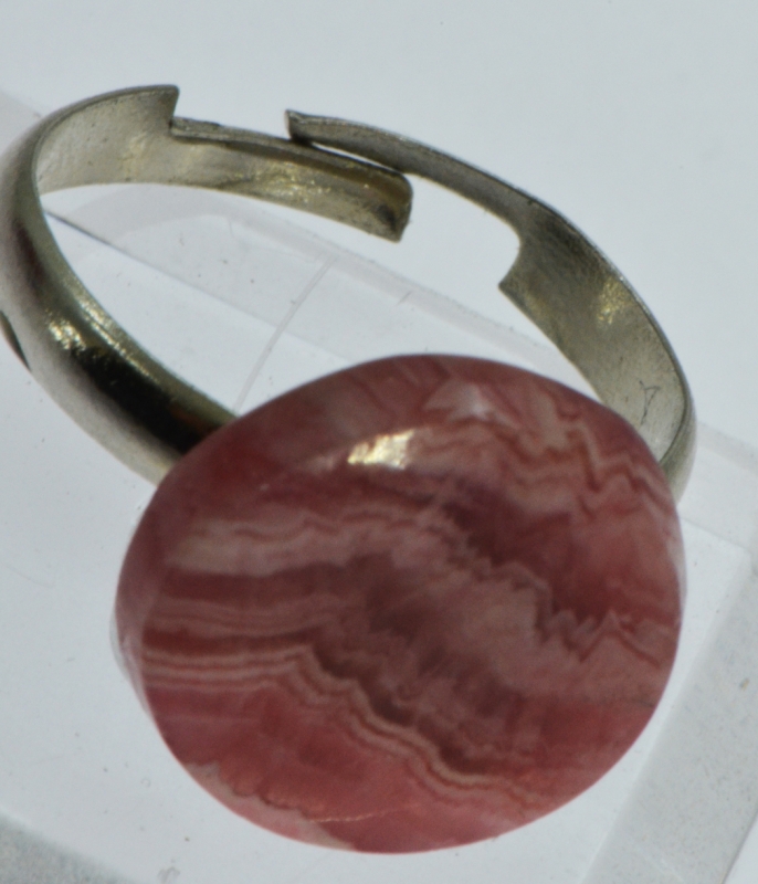Preview: Rhodochrosit Ring Ringstein