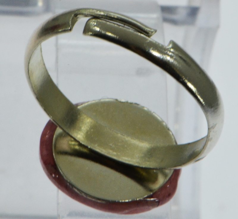 Rhodochrosit Ring ovale Form