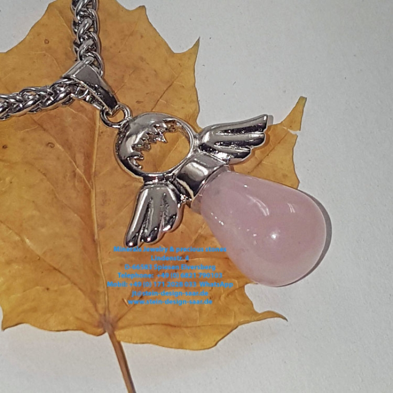 Preview: gabriel schutzengel Rosenquarz