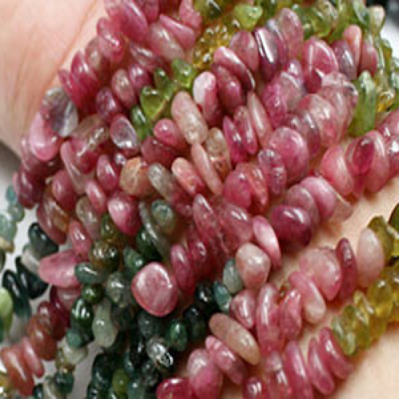 Preview: Paraiba turmalin Kette Strang