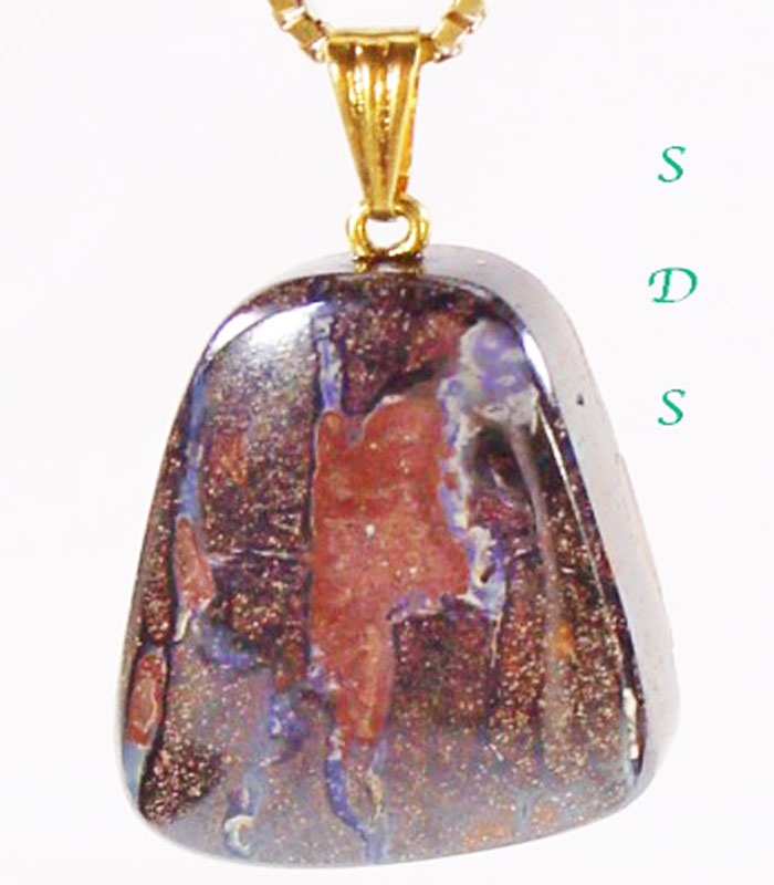 Boulder Opal Anhänger