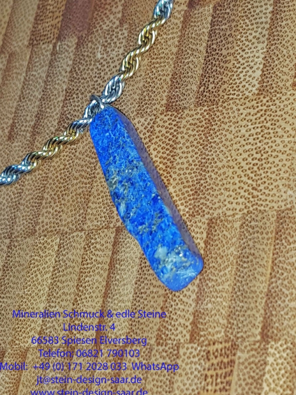 *Neu* Lapislazuli Silber Anhänger