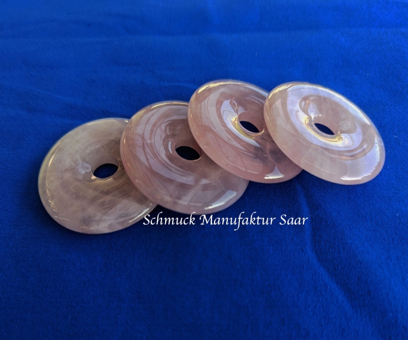 Rosenquarz Donut 50mm